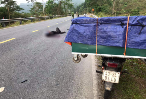 Thanh niên chết bất thường giữa đường ở Nam Giang: Do tai nạn giao thông