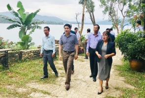 Xem xét giãn tiến độ dự án Khu du lịch đồi Đá Đen - hồ Phú Ninh