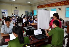 Công an Quảng Nam “tăng tốc” cấp căn cước công dân