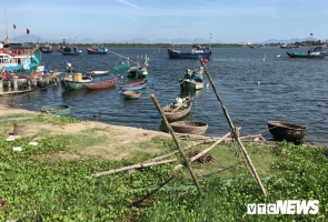 Duy Xuyên- Sụt lún bất thường ở hạ nguồn Thu Bồn