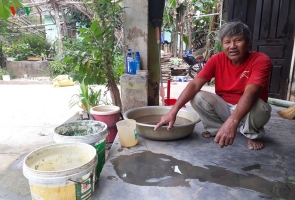 Hàng trăm hộ dân Quảng Nam thiếu nước sinh hoạt